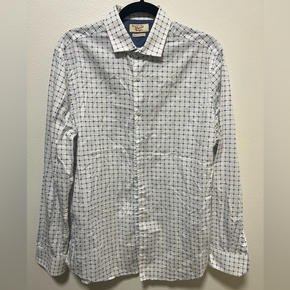 Men’s penguin brand long sleeve button up